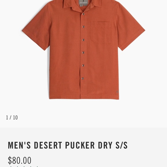 Royal Robbins Other - Men's Royal Robbins Desert Pucker Dry Short Sleeve